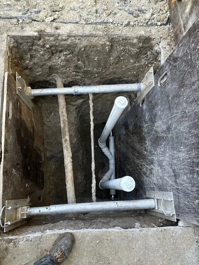 Experienced plumber completing Gas Line Repair work in Decatur